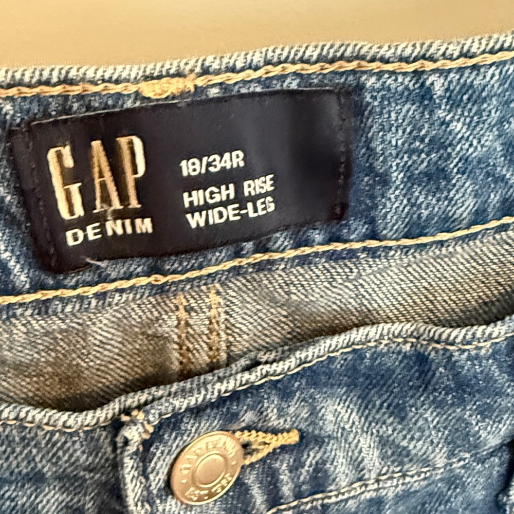 GAP High Rise Wide-Leg Denim - Picture 2 of 6